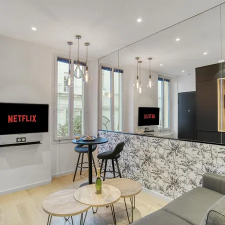 Daire 1 Modern D - Calme - Hypercentre A 2 Minutes Du Palais Cannes